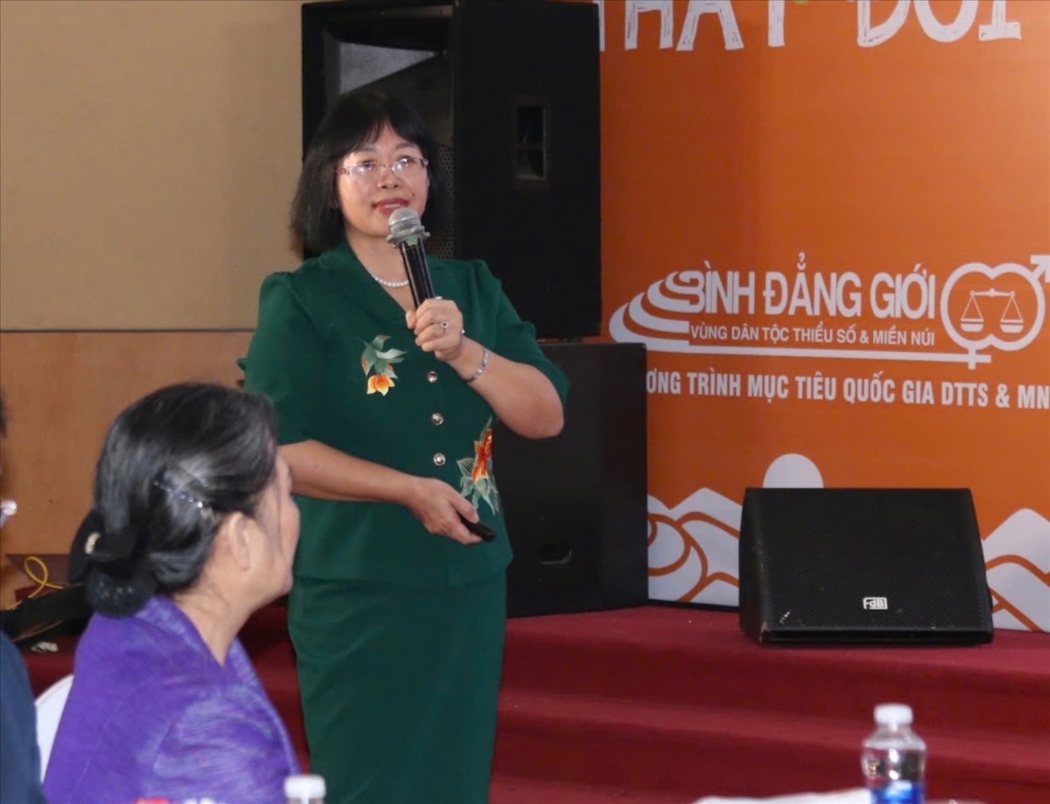 TS Dương Kim Anh, Phó Giám đốc Học viện Phụ nữ Việt Nam  đề xuất bổ sung chỉ số giám sát lồng ghép giới trong chương trình MTQG 1719