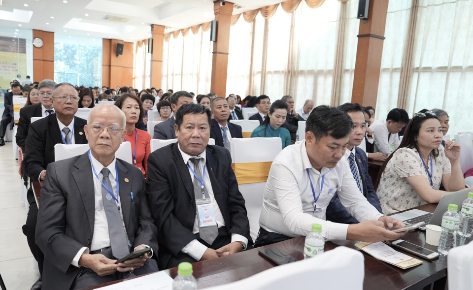 Các đại biểu tham dự Đại hội Đại biểu Hội Luật gia TP Hà Nội nhiệm kỳ 2024-2029