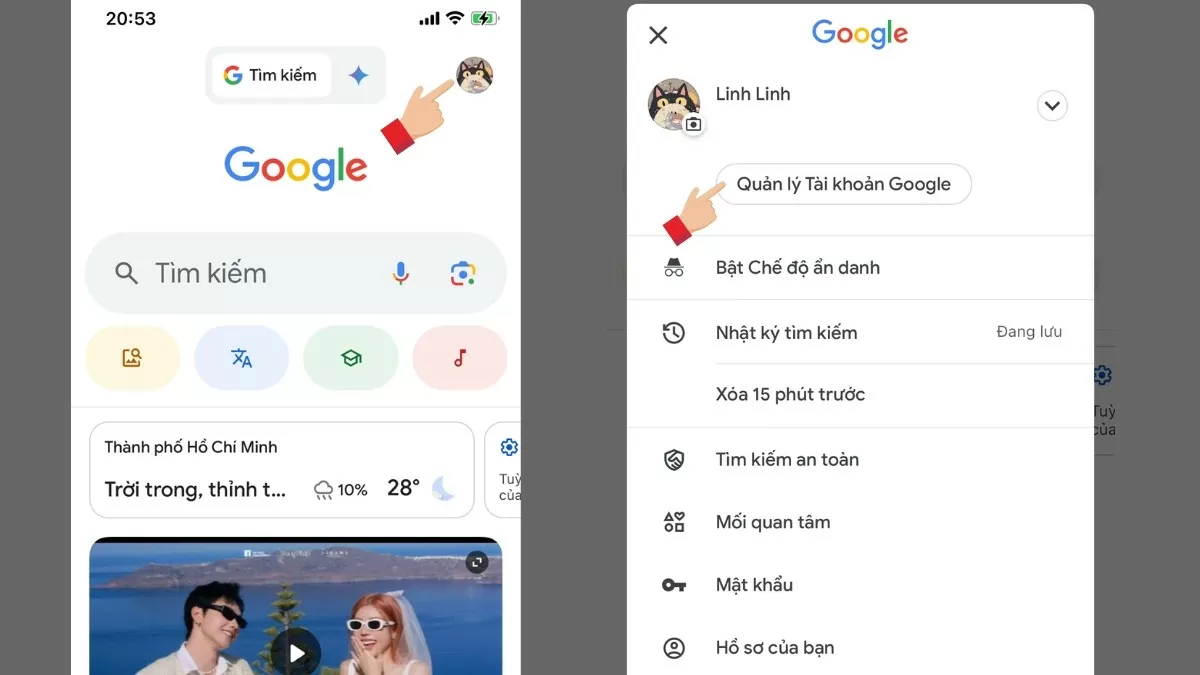 Cách đổi ảnh đại diện trên Google Meet theo ý muốn