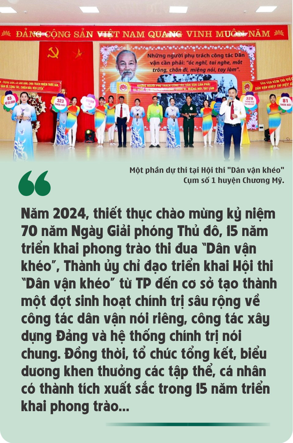 Bài cuối: Phát huy sức mạnh “ý Đảng, lòng dân” từ phong trào “Dân vận khéo” - Ảnh 12