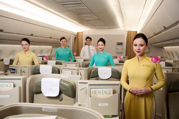 Bên cạnh chất lượng dịch vụ, Vietnam Airlines được đánh giá cao về khả năng kết nối hành khách trên toàn cầu đến với đất nước Việt Nam thông qua những trải nghiệm tốt đẹp.