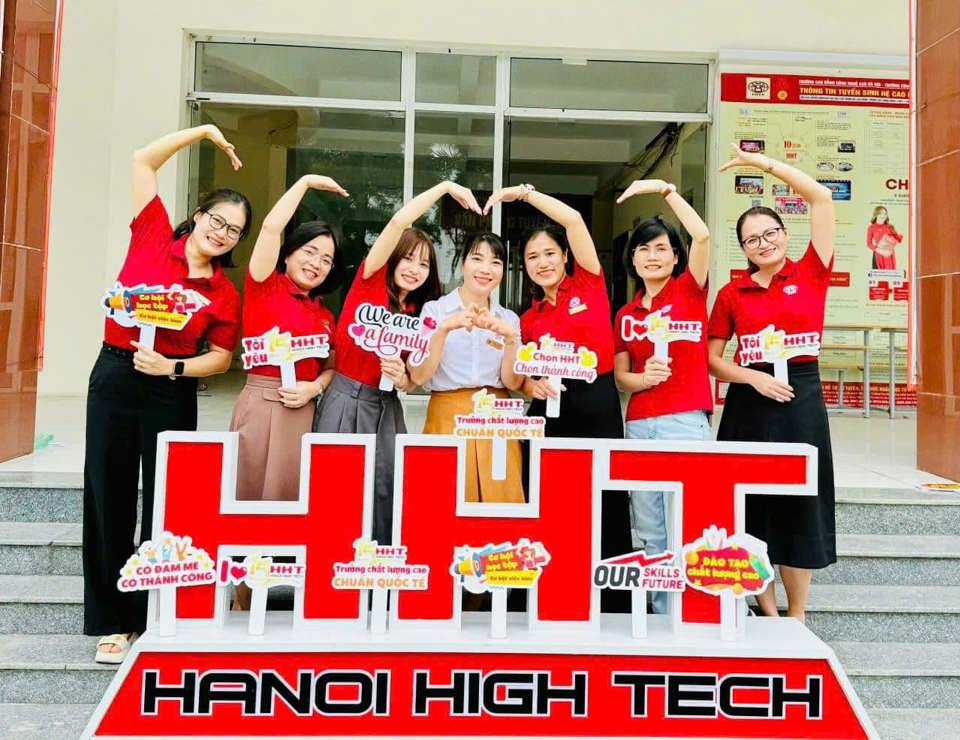 HHT hướng tới trở thành trung tâm đào tạo nghề hàng đầu khu vực. Ảnh HT