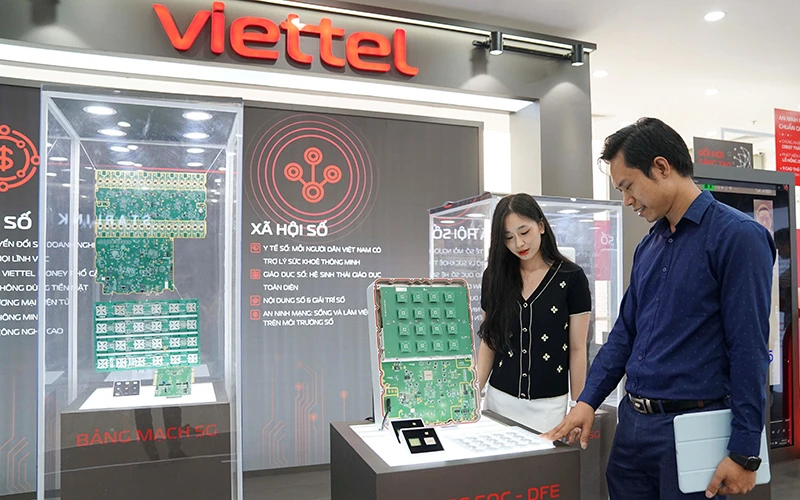 Thiết bị 5G do Viettel sản xuất ứng dụng các công nghệ mới nhất, đạt các tiêu chuẩn của thế giới.