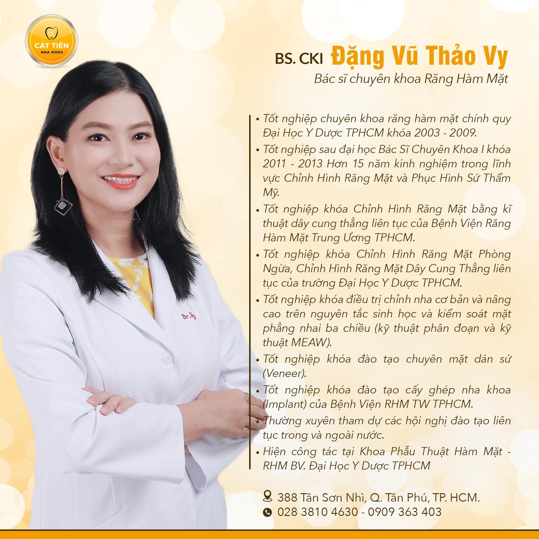 BS CKI Đặng Vũ Thảo Vy - “Cô tiên răng” mang giấc mơ hoàn thiện nụ cười- Ảnh 1.