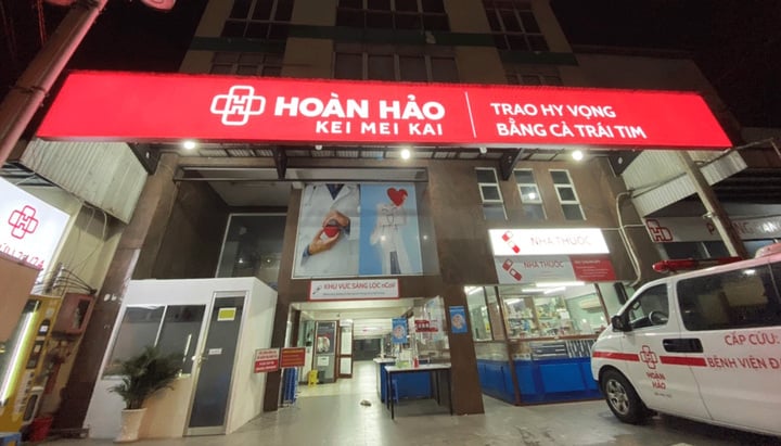 Bệnh viện đa khoa Hoàn Hảo.