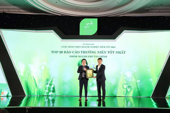 Tập đoàn Bamboo Capital lọt Top 20 doanh nghiệp phi tài chính có Báo cáo thường niên tốt nhất.