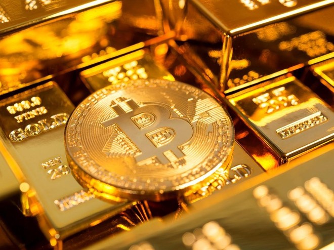 Thông thường, vàng và Bitcoin có tương quan nghịch với nhau