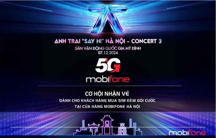 Chớp cơ hội ‘vàng’ rinh vé concert 3 Anh Trai Say Hi từ nhà tài trợ bạc MobiFone - 1