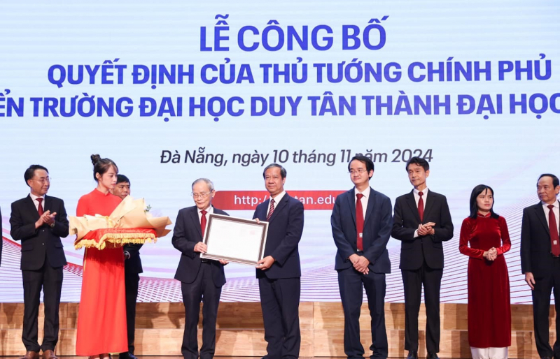 Trường Đại học Duy Tân chính thức chuyển thành Đại học Duy Tân -0