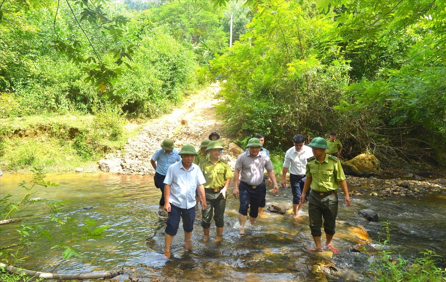 Lãnh đạo tỉnh Nghệ An kiểm tra hiện trạng rừng ở các huyện miền Tây