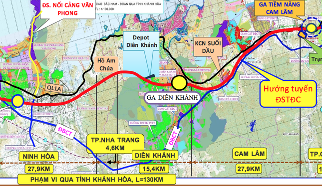 Đề xuất bổ sung thêm 2 ga đường sắt tốc độ cao Bắc - Nam đi qua Khánh Hòa ảnh 5