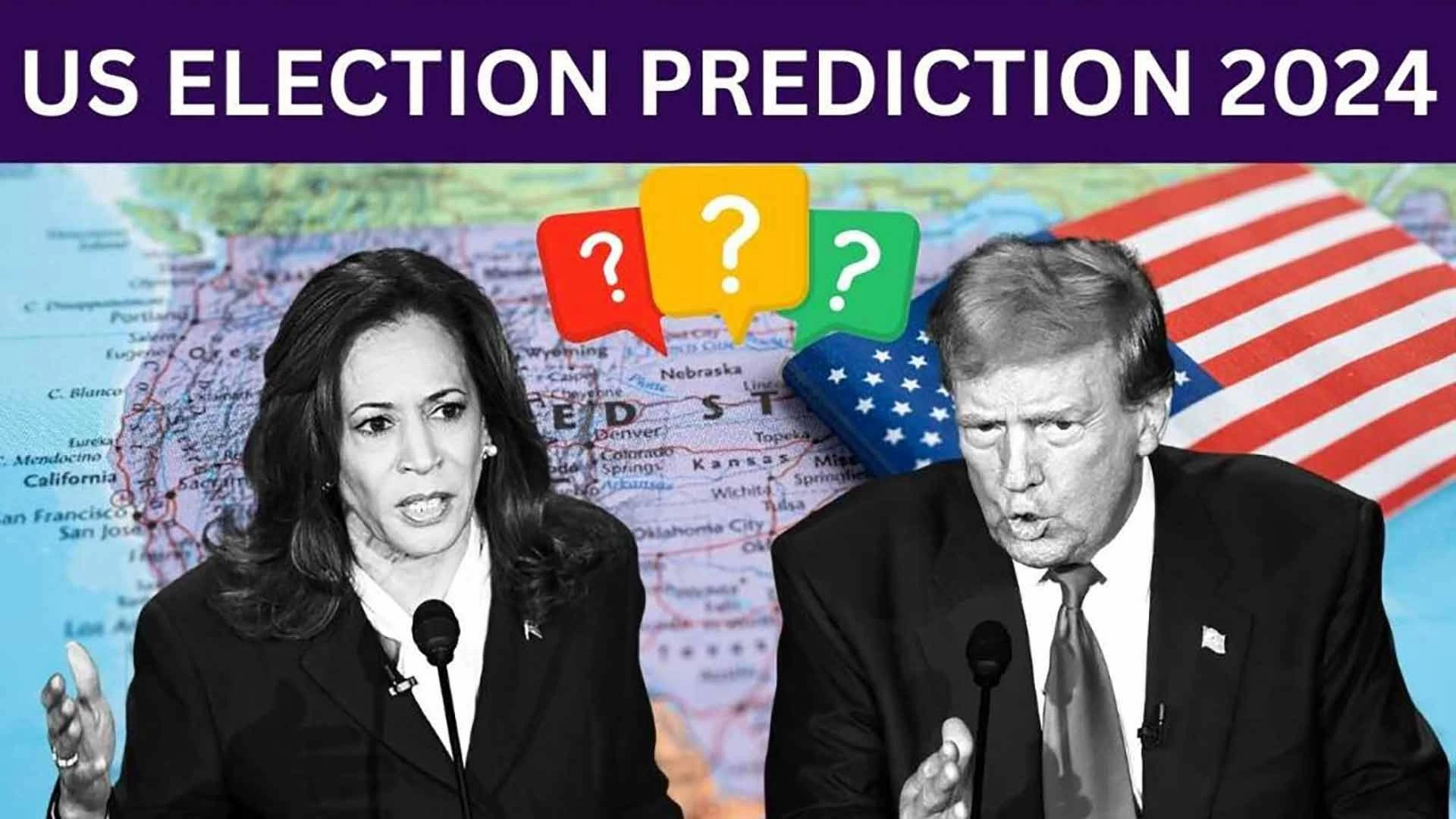 Hai ứng cử viên Tổng thống Kamala Harris và Donald Trump có tỷ lệ ủng hộ rất sít sao. (Nguồn: The Bulletin Time)