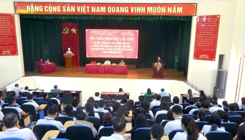 Đổi mới chất lượng giảng dạy, học tập chủ nghĩa Mác-Lênin và tư tưởng Hồ Chí Minh ảnh 2