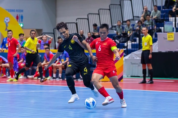 Đội tuyển futsal Việt Nam thắng đậm Brunei.