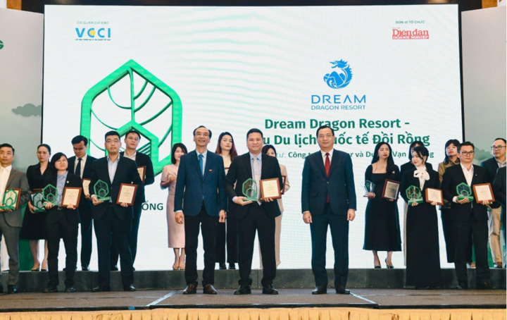 Dream Dragon Resort nhận giải “Khách sạn được yêu thích nhất năm 2024”.