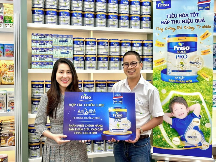 Chính thức ra mắt dòng sản phẩm FRISO GOLD PRO tại các cửa hàng An Bébé.