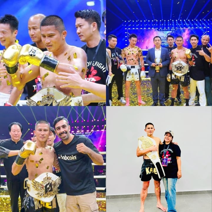 Kaew Fairtex thắng Lưu Xuân Thụy và đoạt đai vô địch ở Trung Quốc.