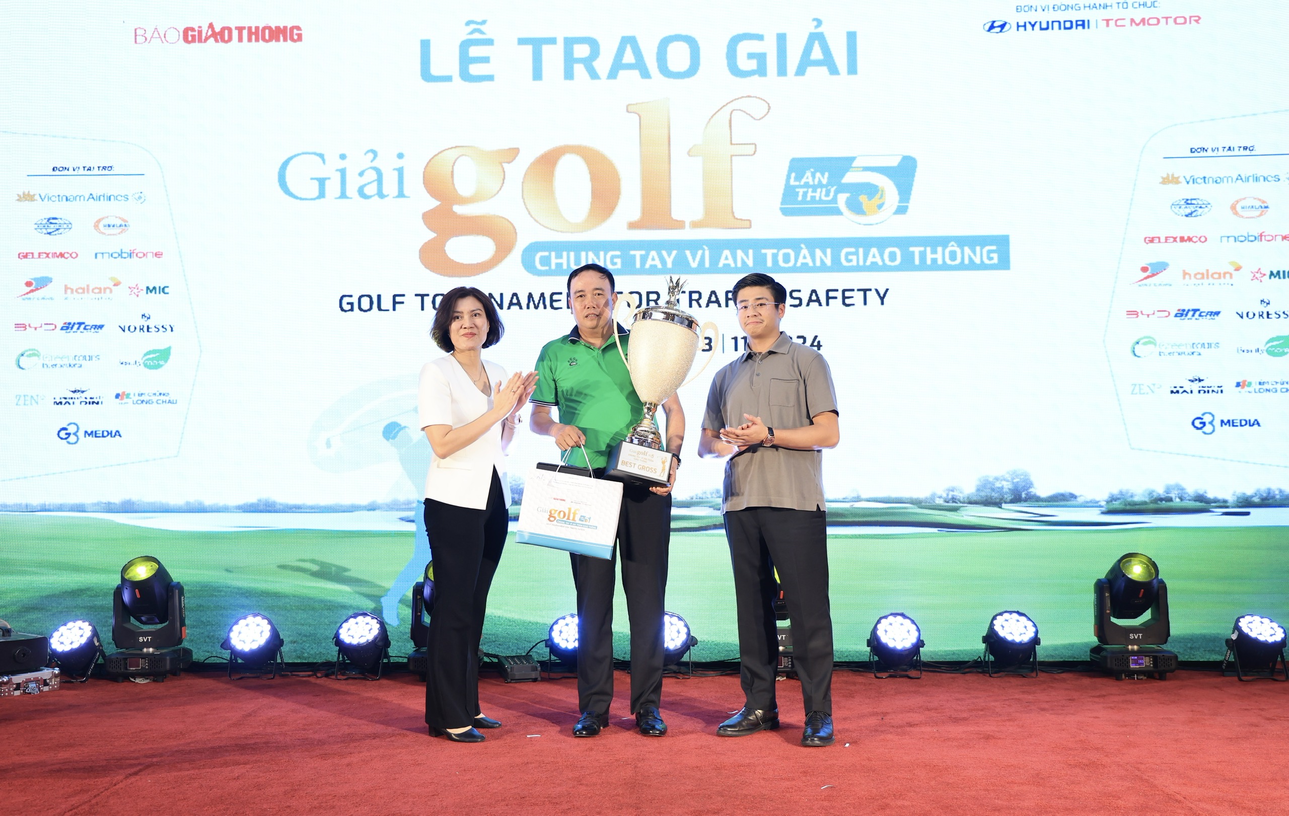 Hoàng Quân vô địch giải golf Chung tay vì an toàn giao thông- Ảnh 1.