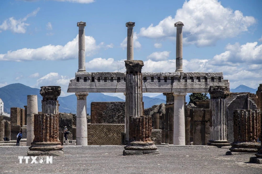 Quang cảnh khu di tích Pompei của Italy. (Ảnh: AFP/TTXVN)