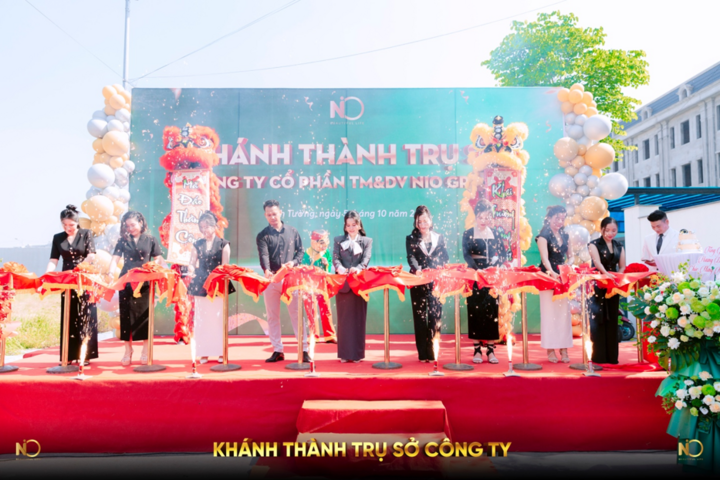 Khánh thành trụ sở công ty CP thương mại và dịch vụ Nio Group tại Vĩnh Phúc - 1