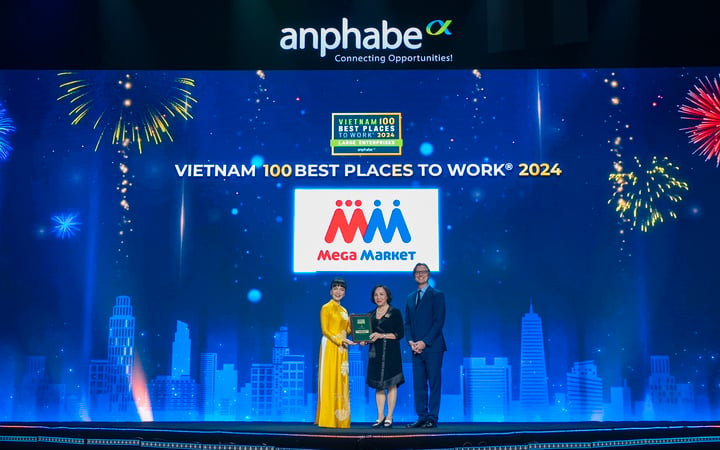 MM Mega Market Việt Nam được vinh danh Top 100 Nơi làm việc Tốt nhất Việt Nam 2024.