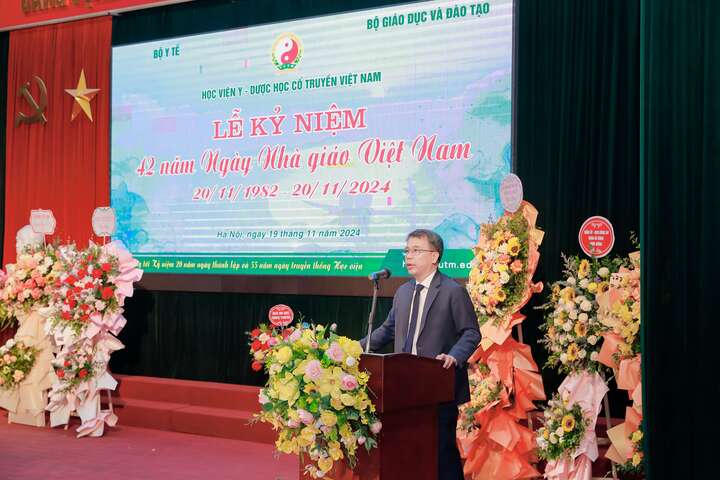 PGS.TS. Nguyễn Quốc Huy, Giám đốc Học viện Y Dược học cổ truyền Việt Nam