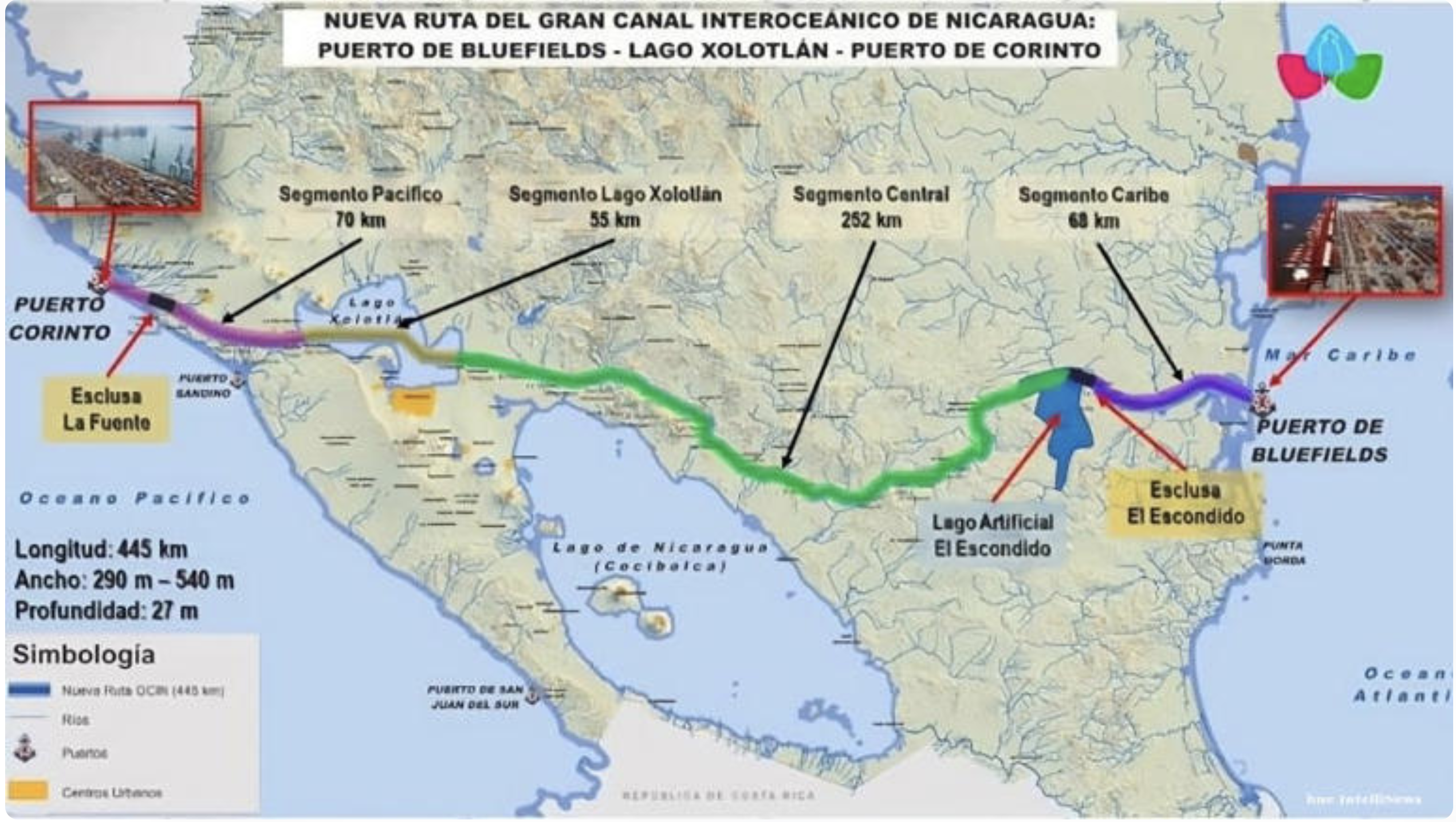 Nicaragua nêu tham vọng cạnh tranh kênh đào Panama bằng tuyến kênh mới- Ảnh 2.