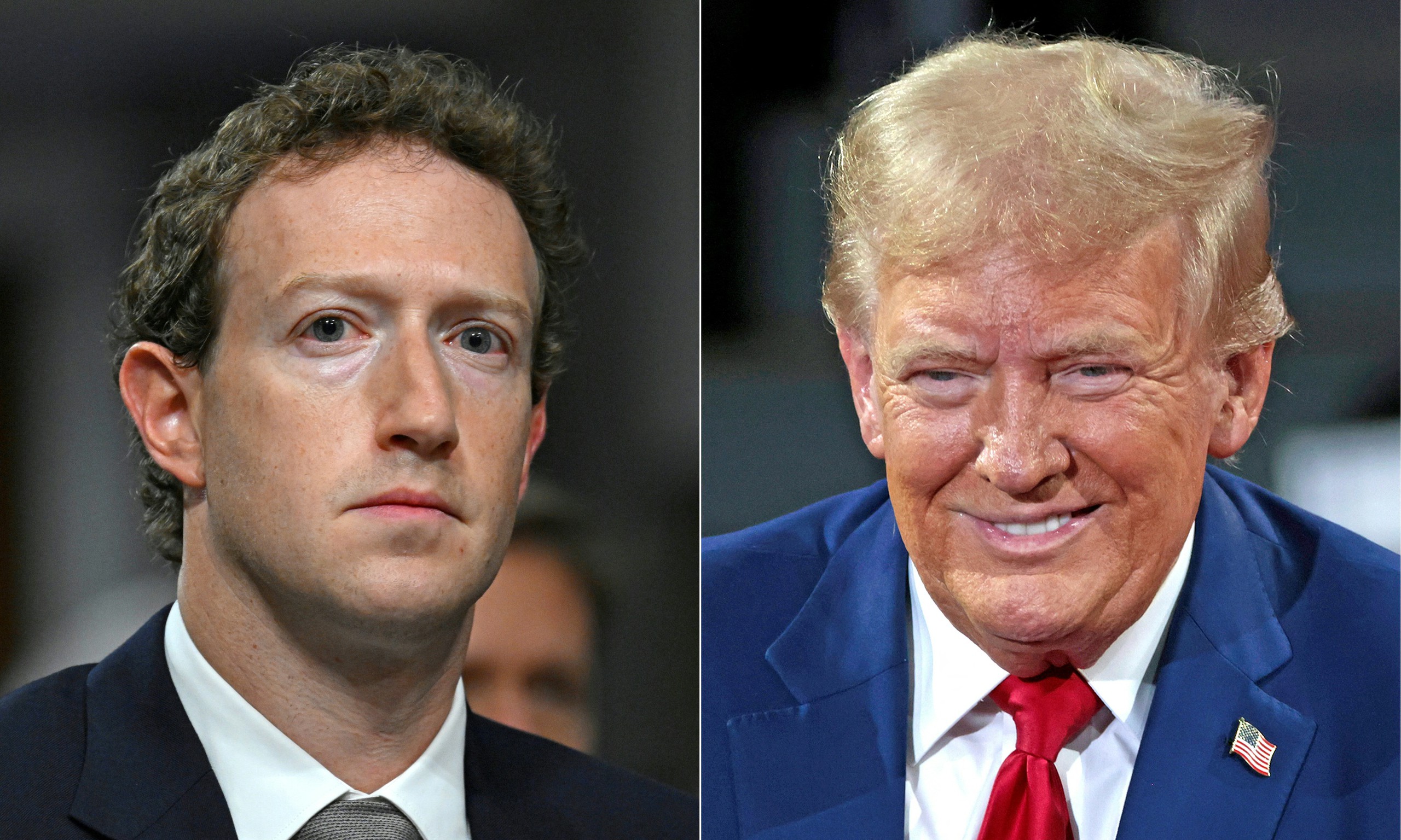 Ông Trump ăn tối với tỉ phú Mark Zuckerberg - Ảnh 1.