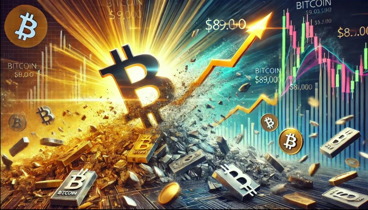 Bitcoin được ‘cấp nhiên liệu tên lửa’ tăng chóng mặt, tiền điện tử nóng hầm hập, lỗi tại ông Trump? (Nguồn: Kitco)