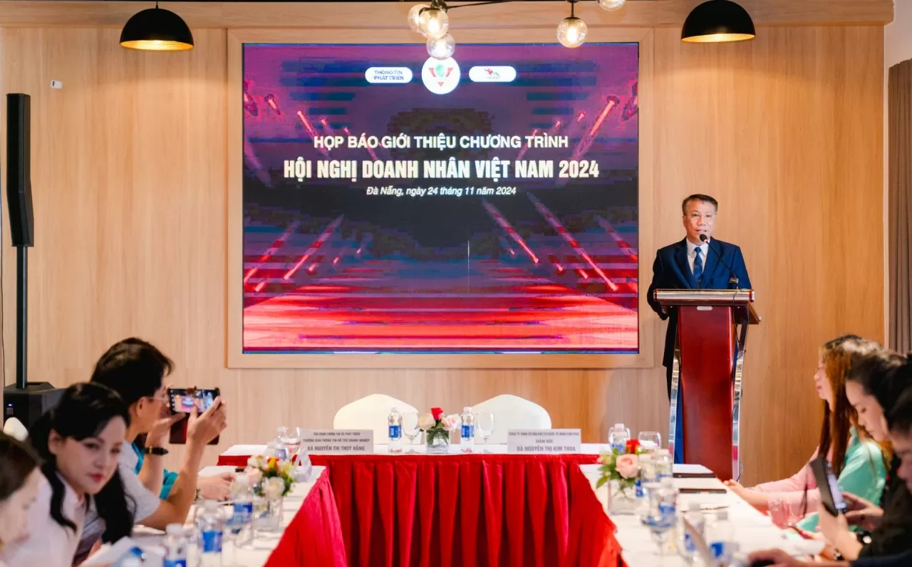 TS. Đỗ Ngọc Văn, Viện trưởng Viện nghiên cứu các vấn đề xã hội thuộc Liên hiệp các hội Khoa học kỹ thuật Việt Nam phát biểu tại họp báo. (Nguồn: BTC)