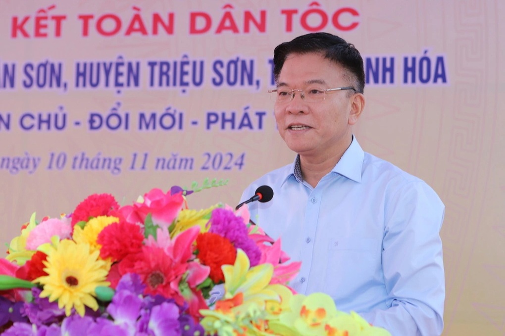 Phó Thủ tướng Lê Thành Long dự Ngày hội Đại đoàn kết dân tộc tại Thanh Hóa - 1