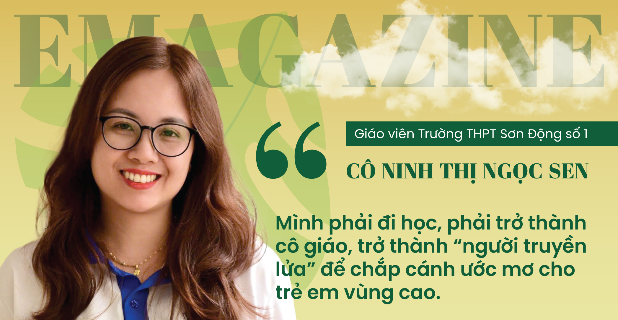 Nữ giáo viên người Tày