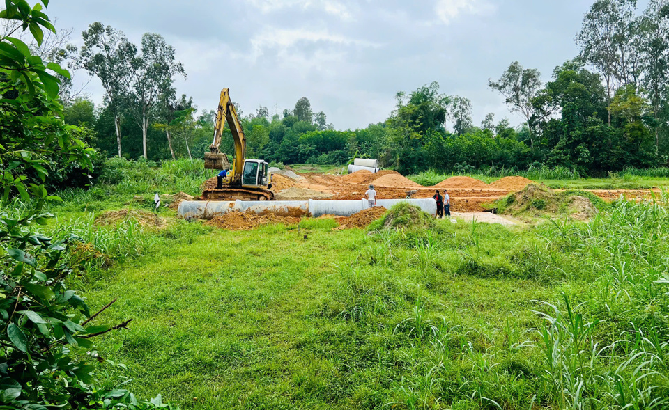 Hai công trình giao thông trọng điểm trên địa bàn huyện Quế Sơn đang thi công chậm, không thể huy động được nguồn lực từ nhà thầu.