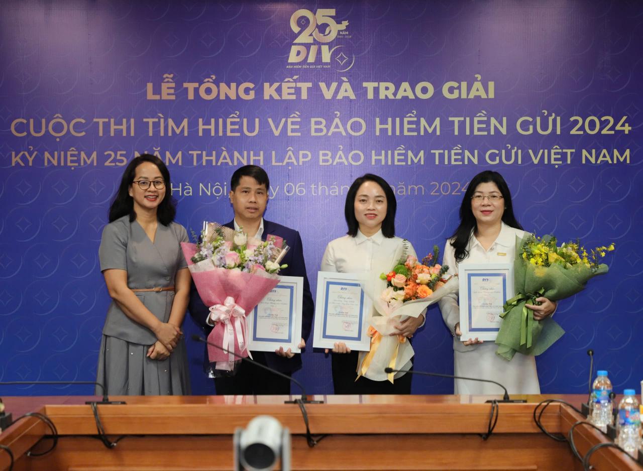 Agribank đạt Giải Lan tỏa trong cuộc thi Tìm hiểu về Bảo hiểm tiền gửi