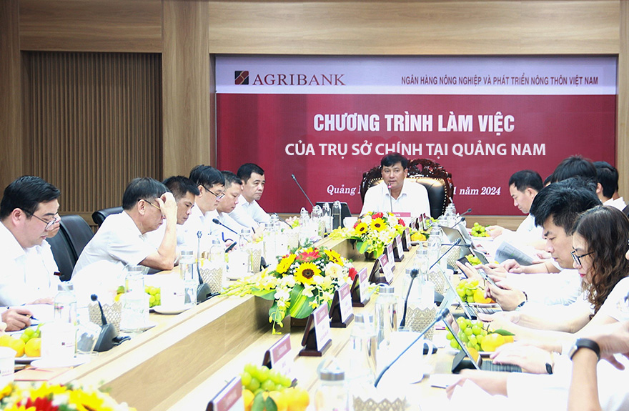 Agribank tăng cường triển khai các giải pháp nâng cao hoạt động kinh doanh tại một số đơn vị trên địa bàn khu vực miền Trung