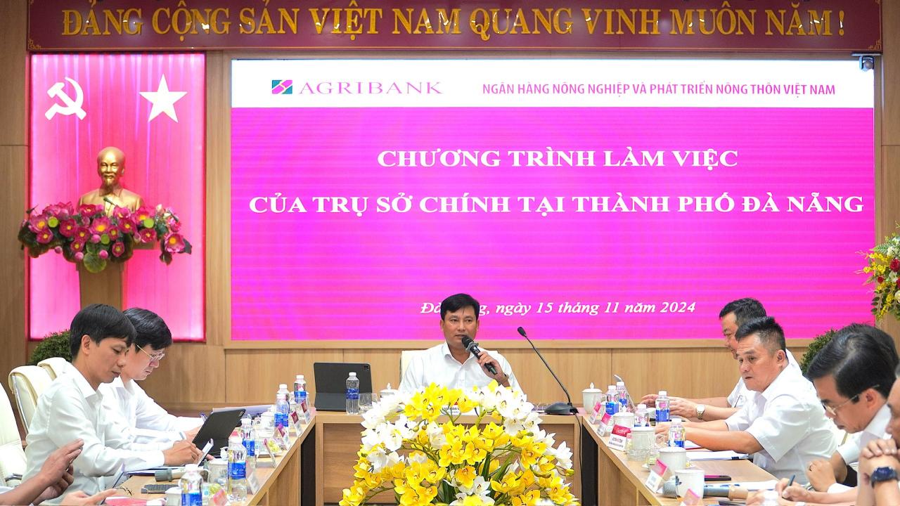 Agribank tăng cường triển khai các giải pháp nâng cao hoạt động kinh doanh tại một số đơn vị trên địa bàn khu vực miền Trung