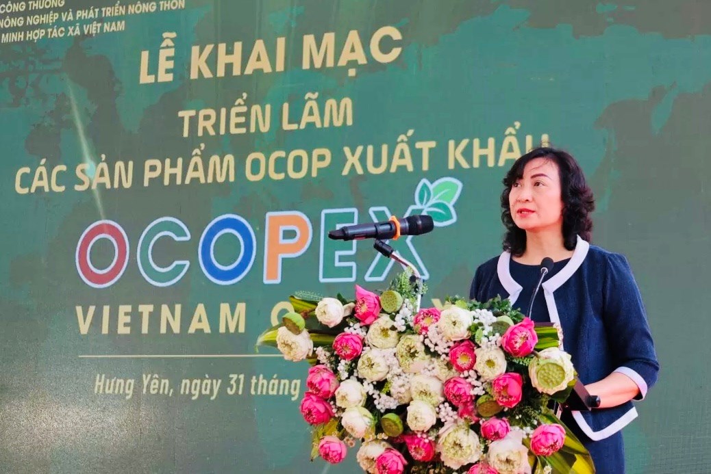 Chính thức khai mạc triển lãm các sản phẩm OCOP xuất khẩu