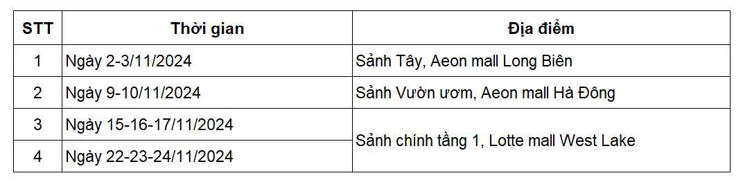 Hyundai Thành Công Việt Nam tổ chức chương trình trưng bày xe Hyundai “Hành trình không giới hạn” tại Hà Nội Đăng ngày:  31/10/2024