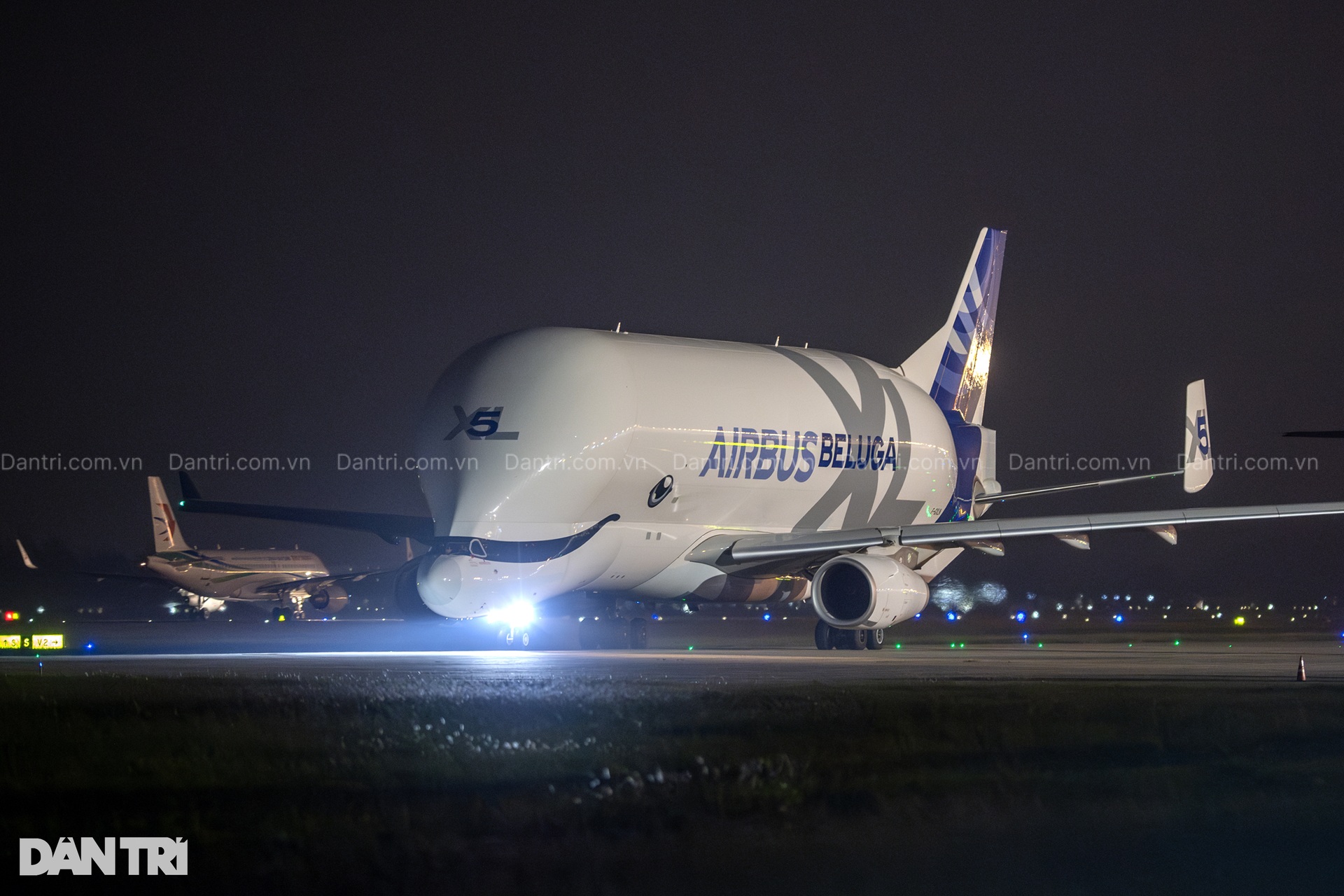 Siêu máy bay vận tải Airbus Beluga XL “cá voi trắng” lần đầu đến Việt ...