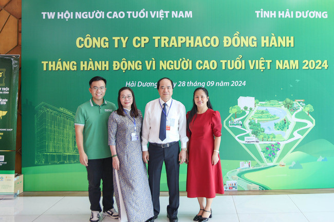 Traphaco đồng hành cùng Tháng hành động vì người cao tuổi 2024