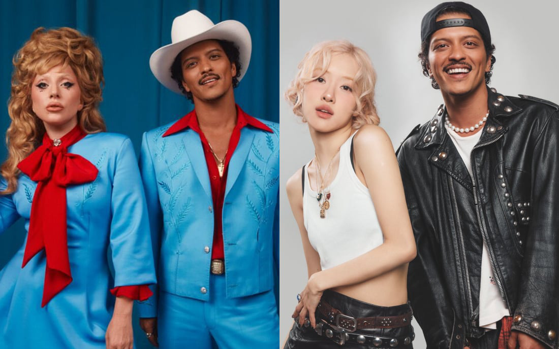 Điểm tên 10 màn kết hợp âm nhạc gây sốt năm 2024: Bruno Mars đại thắng với Lady Gaga, Rosé BlackPink - Ảnh 1.