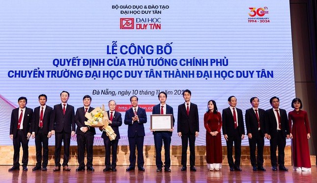 10 sự kiện nổi bật của Đại học Duy Tân trong năm 2024 ảnh 1