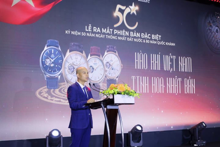 CEO LPD Bùi Tuấn Minh chia sẻ về bộ sưu tập đặc biệt tại sự kiện ra mắt ở Hà Nội (28/11).