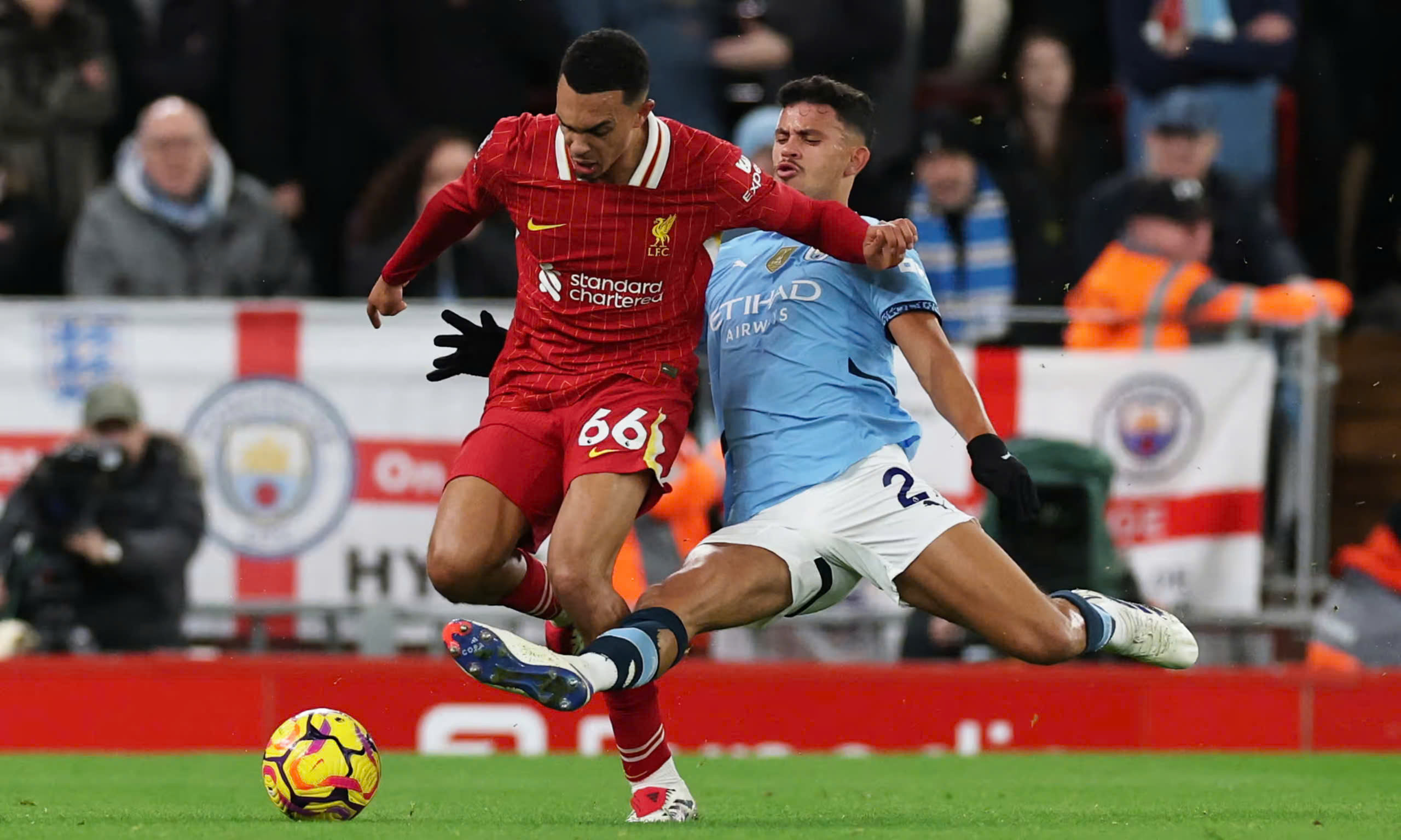 Man City đánh mất chính mình, thua Liverpool ở trận đại chiến: HLV Guardiola càng thêm đau!- Ảnh 3.