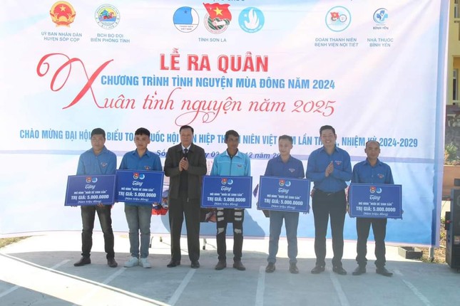 Tuổi trẻ Sơn La ra quân Tình nguyện mùa đông, Xuân tình nguyện ảnh 9