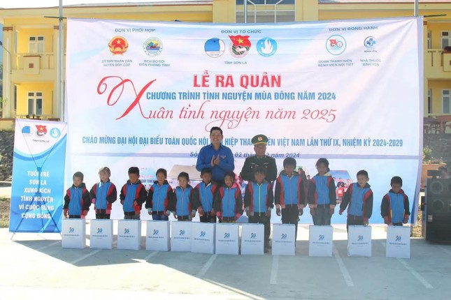 Tuổi trẻ Sơn La ra quân Tình nguyện mùa đông, Xuân tình nguyện ảnh 10