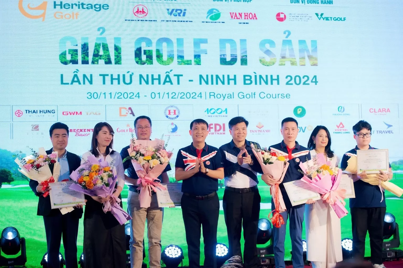 Giải Golf Di sản lần thứ Nhất: Sự kết hợp hoàn hảo của thể thao và di sản văn hóa