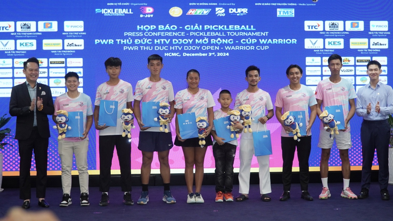 'Thần đồng' Quang Dương tiếp sức giải pickleball PWR Thủ Đức HTV DJoy mở rộng - Ảnh 3.