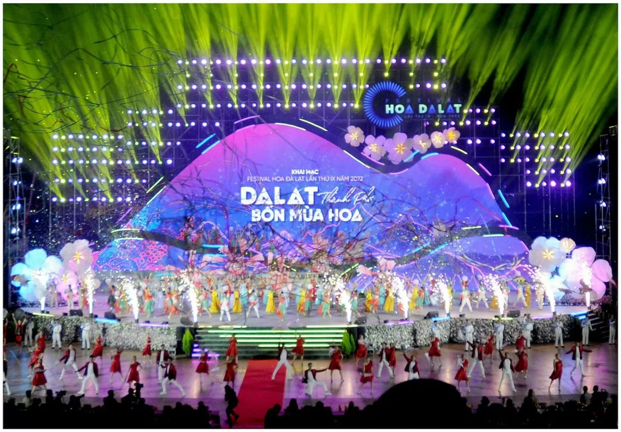 Festival Hoa Đà Lạt: Ngày hội sôi động của thành phố ngàn hoa