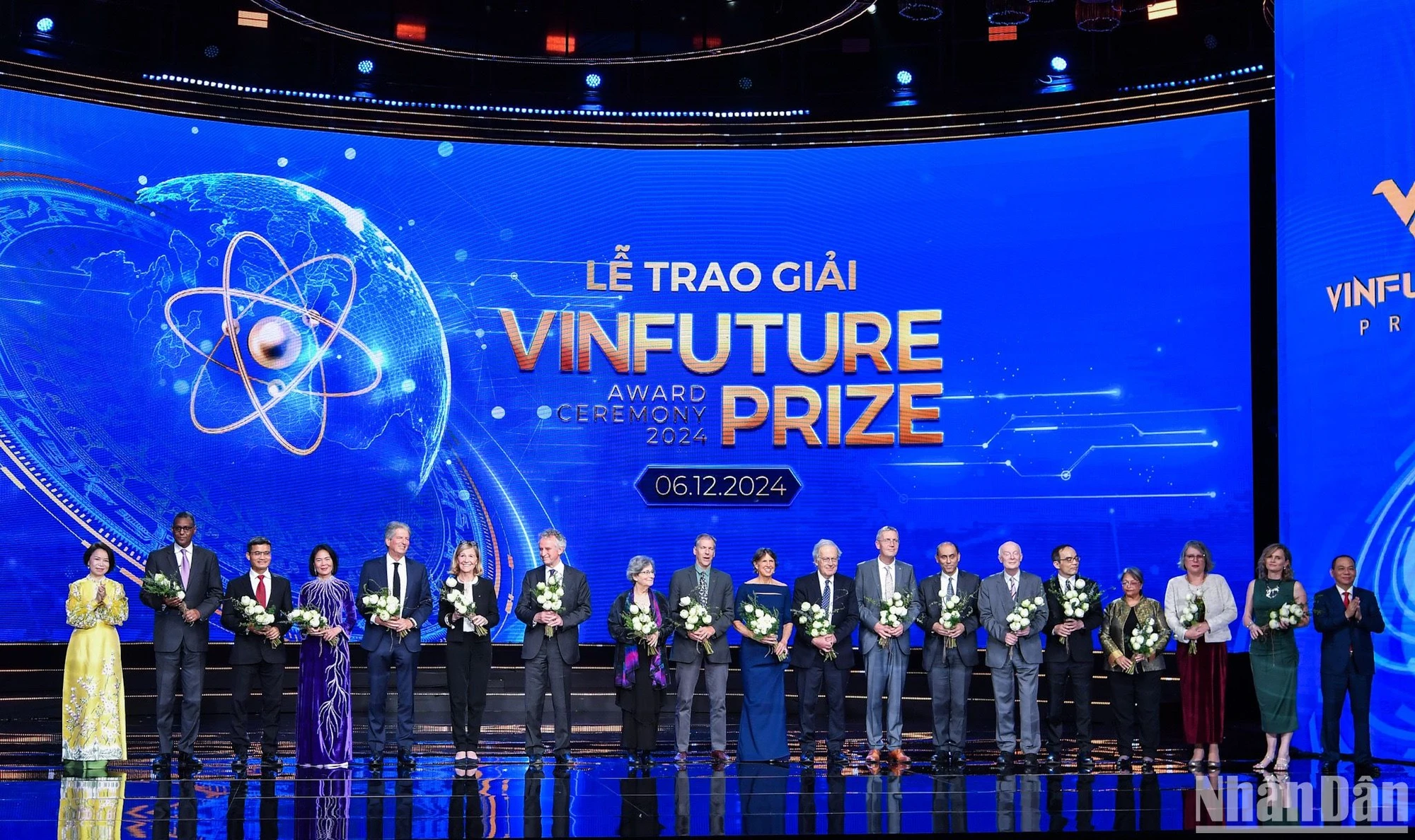 [Ảnh] Thủ tướng Phạm Minh Chính dự Lễ trao giải VinFuture 2024 ảnh 6